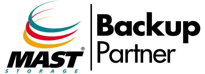 Logo rectangular de MAST BACKUP PARTNER
